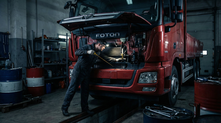 Техническое обслуживание грузовика Foton: что нужно знать