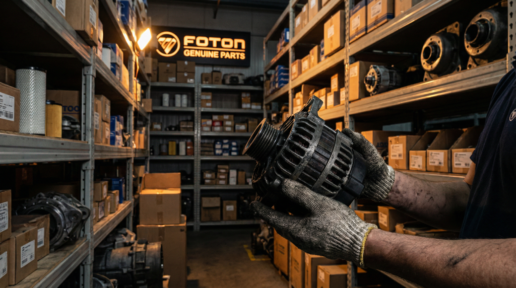 Как выбрать запчасти для грузовика Foton: советы специалиста